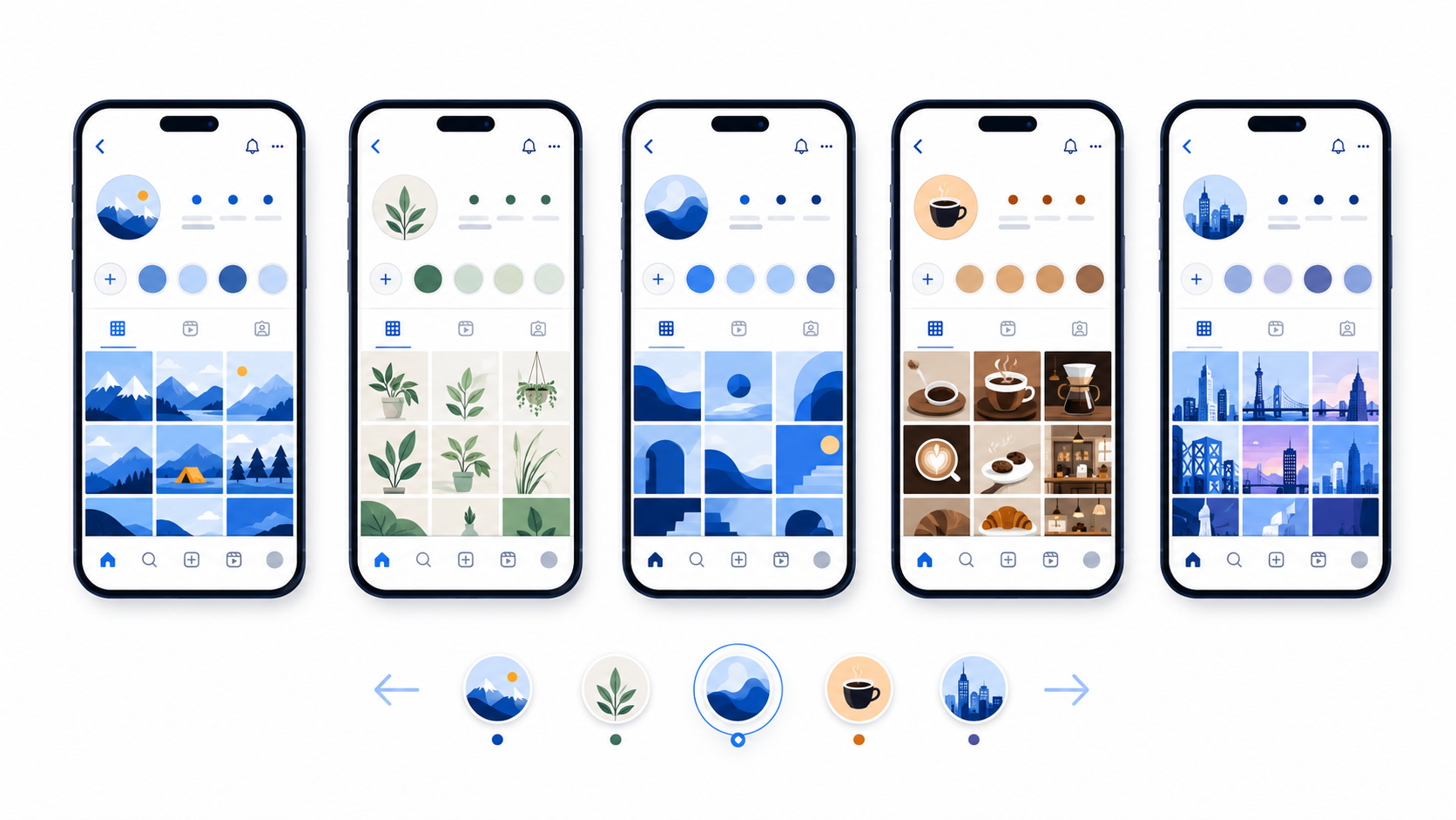 Gestionar varias cuentas de Instagram